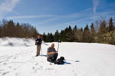 Blue Ridge Parkway Snow 9