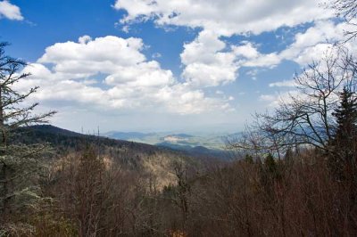 view from Blue Ridge Parkway