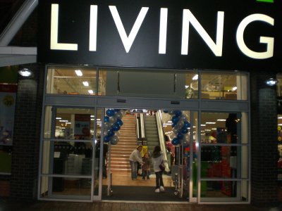 Broughton Asda living view from outside air filled arch.JPG