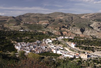 Saleres from the hill opposite