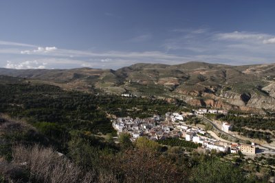 Saleres from the hill opposite