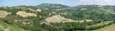 Italian Landscape Panorama