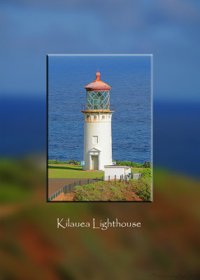 Kilauea Lighthouse Framed