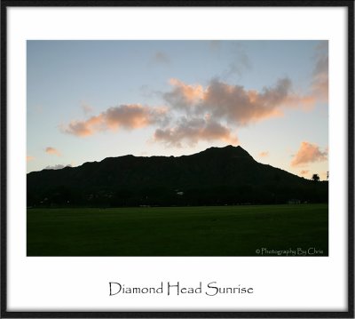 Diamond Head Sunrise