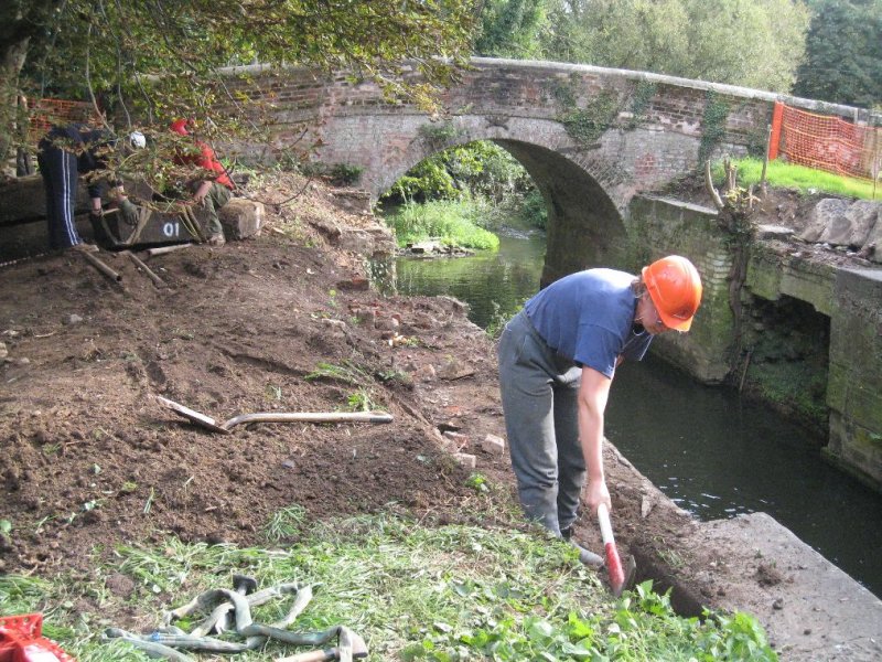 Maria uncovers the next coping stone