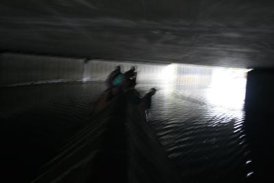 Impressionist view under the Bow flyover