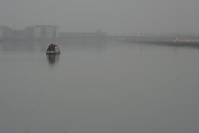 It's lonely out there!    (Royal Albert Dock)