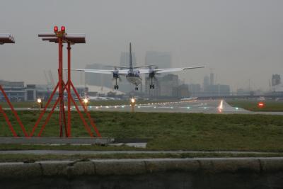 Aeroplanes landing over our heads!