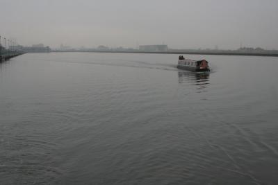 Went for a spin around the other (King George V)  dock