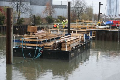 New Weir on Three Mills Wall River