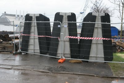 Flaps for Three Mills Wall River weir