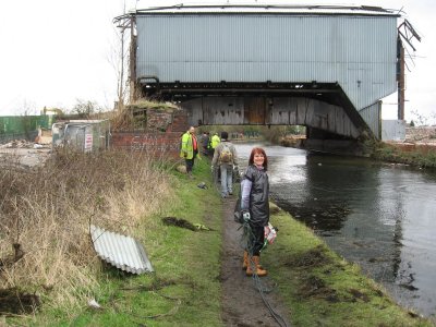 The soon to be gone GKN Sankey bridge