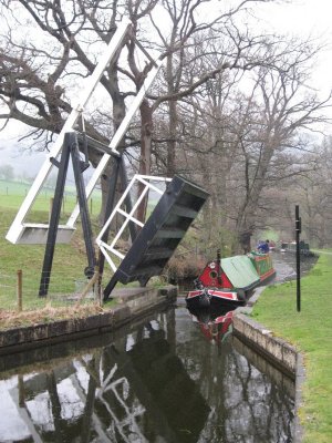 LLanddyn Lift Bridge Is Normally Left Open