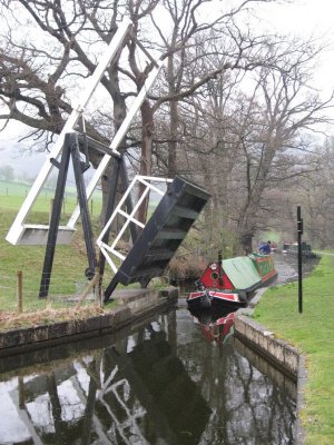 LLanddyn Lift Bridge Is Normally Left Open