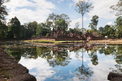 Moat Reflections :: Banteay Srei