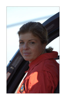 Martine GAILLARD premire femme pilote hlico  la scurit civile
