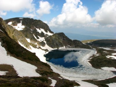 The cirque of the Seven Rila Lakes, The Kidney (Babreka) lake