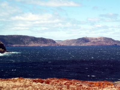 Cape Spear looking back to St. Johns