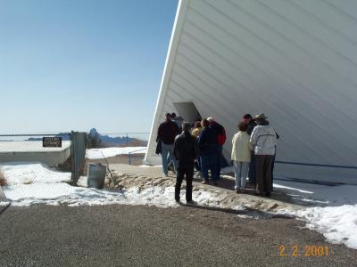 Going inside solar telescope