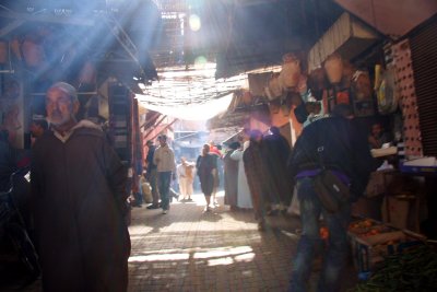 Morning in the souk
