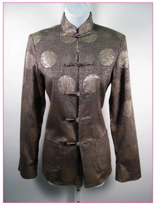 gold mandarin jacket_small 36 bust (arrived )