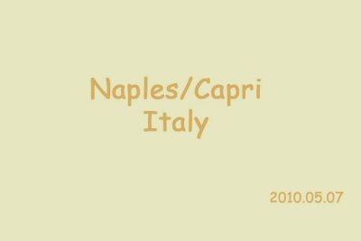 Naples Capri