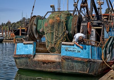 Newport Painter - Newport, Oregon