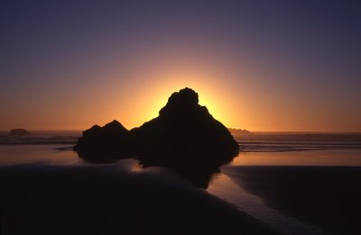 Sunset - Pistol River Beach - Oregon