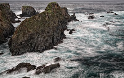 Pomo Bluff Waves - Fort Bragg, California