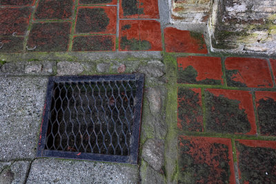 Drain Grate - San Antonio Mission - Fort Hunter Ligget - California