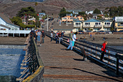 Pier Life - Cayucas, California