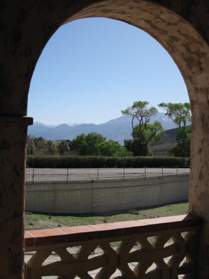 View from Scotty's Castle