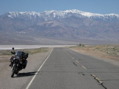 Leaving Death Valley