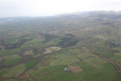 Groeslon (centre) & Penygroes (right)