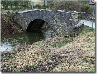 Weags Bridge on the River Manifold at Grindon