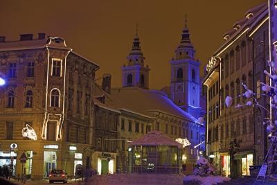 Ljubljana by night 2005