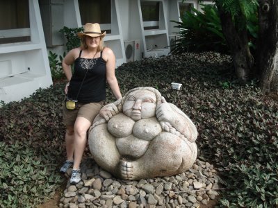 Market lady statue...a classic