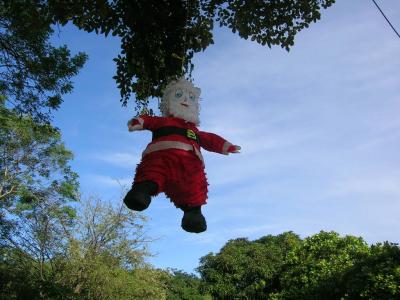 Santa pinata