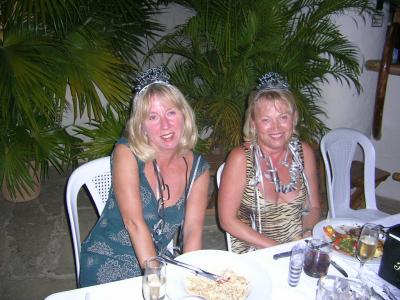 Two ladies with Eric