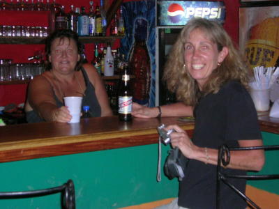 Hi ladies, Carol behind the bar