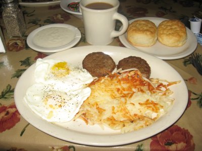 My goodness,a breakfast to kill ya
