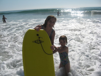 Boogie boarding