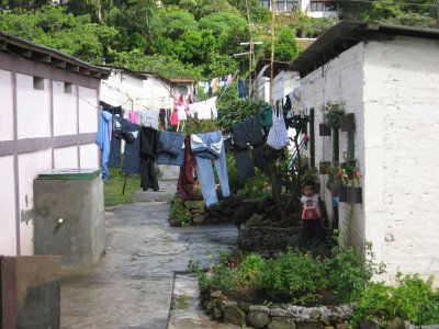 Lots of homes and laundry