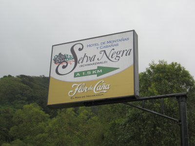 The sign at the entrance