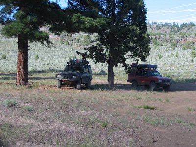 Lunch stop near Black Hills