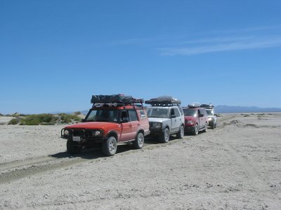 Across the playa