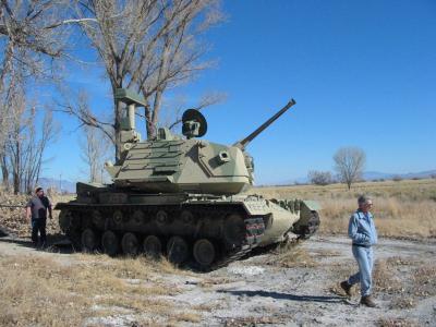 Navy training range in Dixie Valley