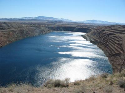 Anaconda pit mine