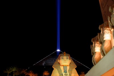 In Front of the Luxor