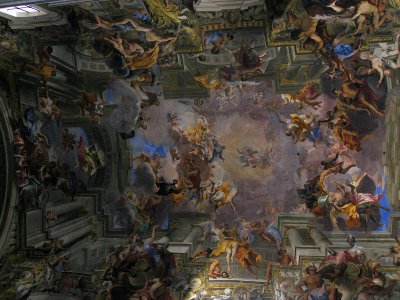 Ceiling of the Church of Saint Ignatius of Loyola